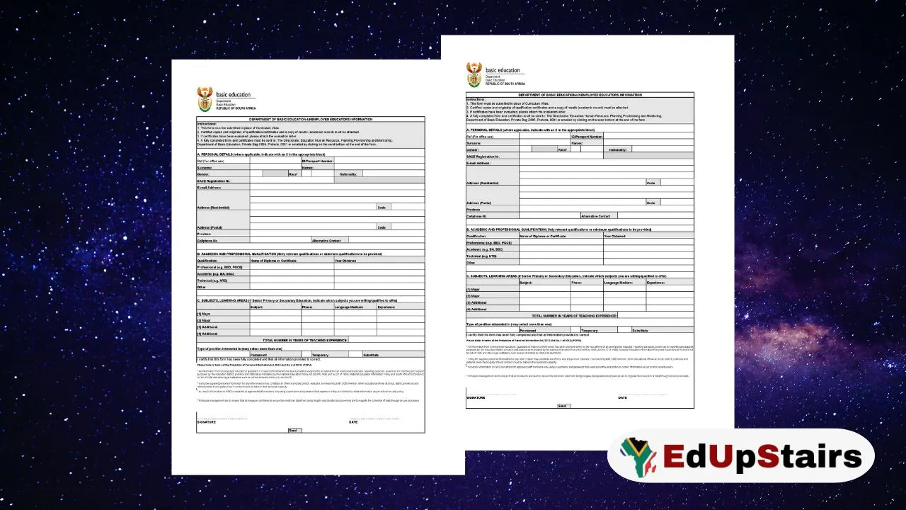 National Unemployed Qualified Educators Recruitment Database