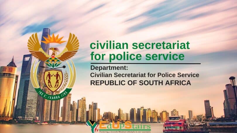 DEPARTMENT OF CIVILIAN SECRETARIAT FOR POLICE SERVICE INTERNSHIP PROGRAMME FOR UNEMPLOYED GRADUATES FOR 2023/2024