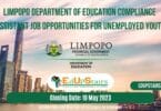 LIMPOPO DEPARTMENT OF EDUCATION COMPLIANCE ASSISTANT JOB OPPORTUNITIES FOR UNEMPLOYED YOUTH