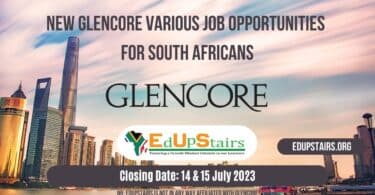 NEW GLENCORE VARIOUS JOB OPPORTUNITIES FOR SOUTH AFRICANS CLOSING 14 & 15 JULY 2023