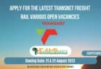 APPLY FOR THE LATEST TRANSNET FREIGHT RAIL VARIOUS OPEN VACANCIES CLOSING 21 & 22 AUGUST 2023