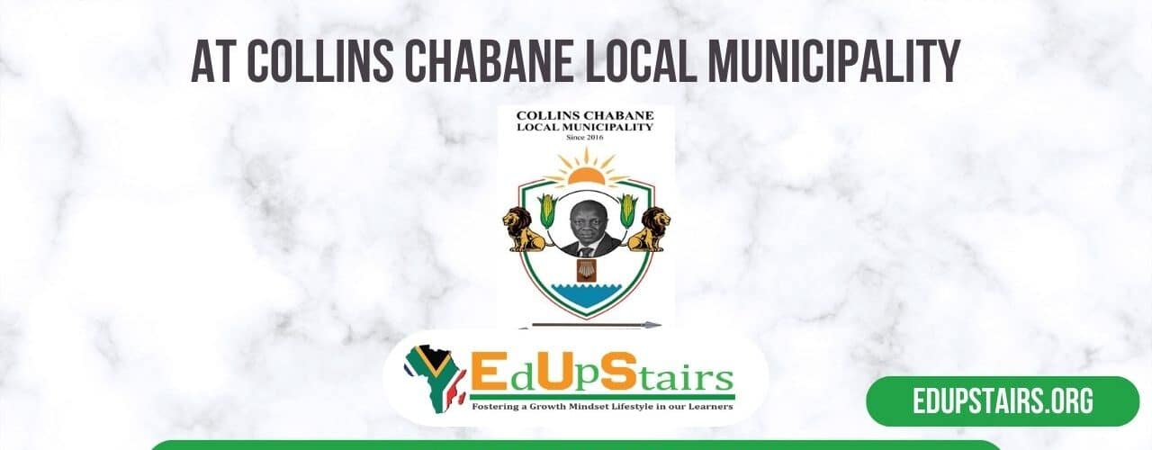 X320 GREENING AND CLEANING PROGRAMME VACANCIES AT COLLINS CHABANE LOCAL MUNICIPALITY