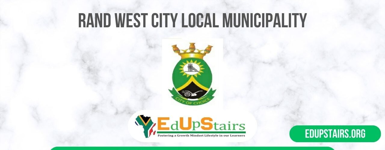 CASHIER VACANCIES (X5 POSTS) AT THE RAND WEST CITY LOCAL MUNICIPALITY