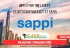 APPLY FOR THE LATEST ELECTRICIAN VACANCY AT SAPPI