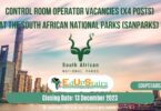 CONTROL ROOM OPERATOR VACANCIES (X4 POSTS) AT THE SOUTH AFRICAN NATIONAL PARKS (SANPARKS)