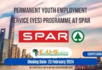 PERMANENT YOUTH EMPLOYMENT SERVICE (YES) PROGRAMME AT SPAR CLOSING 23 FEBRUARY 2024