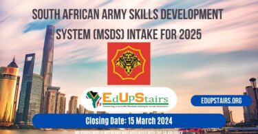 SOUTH AFRICAN ARMY MILITARY SKILLS DEVELOPMENT SYSTEM (MSDS) INTAKE FOR 2025