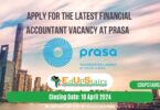 APPLY FOR THE LATEST FINANCIAL ACCOUNTANT VACANCY AT PRASA CLOSING 10 APRIL 2024