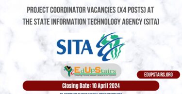 PROJECT COORDINATOR VACANCIES (X4 POSTS) AT THE STATE INFORMATION TECHNOLOGY AGENCY (SITA)