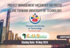PROJECT MANAGEMENT VACANCIES (X6 POSTS) AT THE TSHWANE UNIVERSITY OF TECHNOLOGY