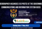 VIDEOGRAPHER VACANCIES (X3 POSTS) AT THE GOVERNMENT COMMUNICATIONS AND INFORMATION SYSTEM (GCIS)