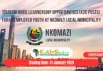 Tourism Guide Learnership Opportunities (X20 Posts) for Unemployed Youth at Nkomazi Local Municipality