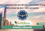 South African Air Force Military Skills Development System (MSDS) Intake For 2026 | Apply with Matric
