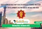 South African Military Health Services (SAMHS) Military Skills Development System (MSDS) Intake For 2026