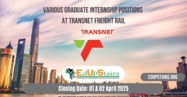 Various Graduate Internship Positions at Transnet Freight Rail
