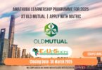 Amathuba Learnership Programme for 2025 at Old Mutual | Apply with Matric