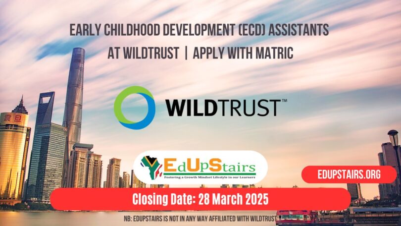 Early Childhood Development (ECD) Assistants at WildTrust | Apply with Matric