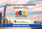 Graduate and Student Internship Positions (X58 Posts) at the NLC