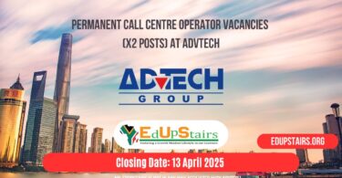 Permanent Call Centre Operator Vacancies (X2 Posts) at ADvTECH