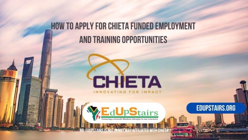 How to Apply for CHIETA Funded Employment and Training Opportunities
