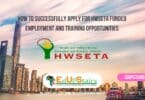 How to Successfully Apply for HWSETA Funded Employment and Training Opportunities