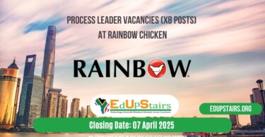 Process Leader Vacancies (X8 Posts) at Rainbow Chicken