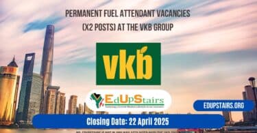 Permanent Fuel Attendant Vacancies (X2 Posts) at the VKB Group