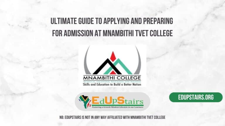 Ultimate Guide to Applying and Succeeding at Mnambithi TVET College