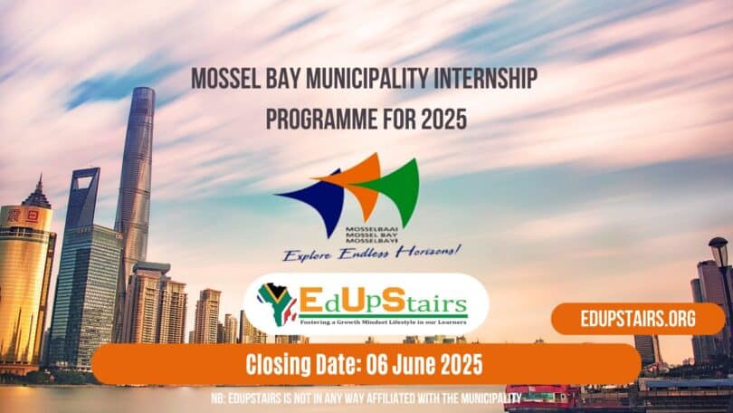 Mossel Bay Municipality Internship Programme for 2025