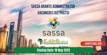 SASSA Grants Administrator Vacancies (X2 Posts)
