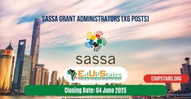 SASSA Grant Administrators (X6 Posts)