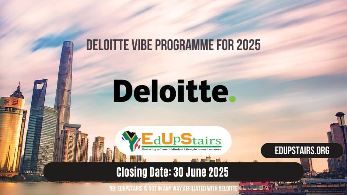Deloitte VIBE Programme for 2025 - Edupstairs