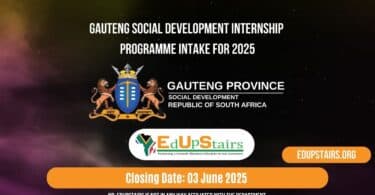 Gauteng Social Development Internship Programme Intake for 2025