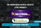 AML Administrator Vacancies (X9 Posts) at Hollywoodbets