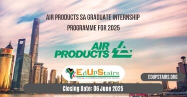 Air Products SA Graduate Internship Programme for 2025