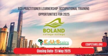 ECD Practitioner Learnership: Occupational Training Opportunities for 2025