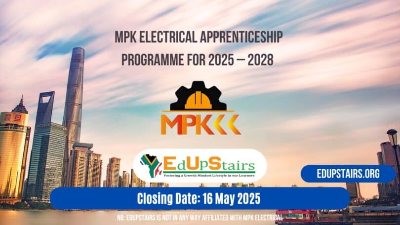 MPK Electrical Apprenticeship Programme for 2025 – 2028