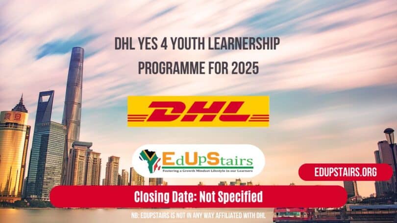 DHL Yes 4 Youth Learnership Programme for 2025