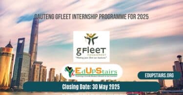 Gauteng gFleet Internship Programme for 2025