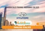 Hyundai Sales Training Programme for 2025