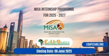 MISA Internship Programme for 2025 - 2027