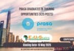 Prasa Graduates in Training Opportunities (X25 Posts)
