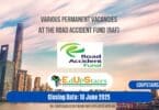 Various Permanent Vacancies at the Road Accident Fund (RAF)