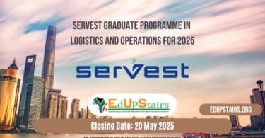Servest Graduate Programme in Logistics and Operations for 2025