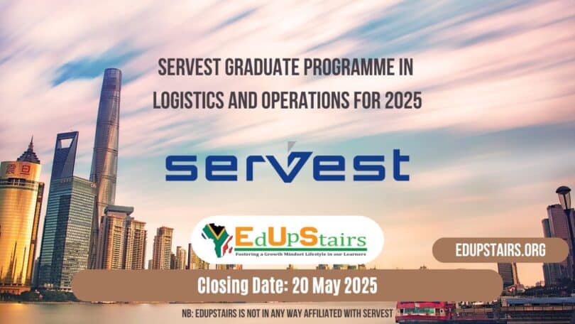 Servest Graduate Programme in Logistics and Operations for 2025