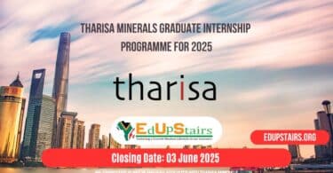 Tharisa Minerals Graduate Internship Programme for 2025