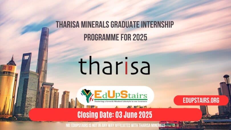 Tharisa Minerals Graduate Internship Programme for 2025