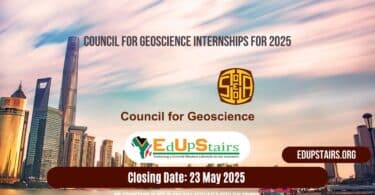 Council for Geoscience Internships for 2025