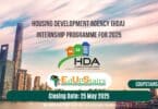 Housing Development Agency (HDA) Internship Programme For 2025