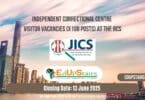 Independent Correctional Centre Visitor Vacancies (X108 Posts) at the JICS
